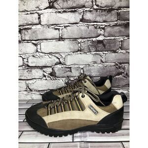 Shimano SPD Brown Black Leather Mountain Bike Cycling Shoes Men’s Sz 7M US/40EU